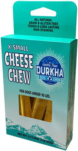 3.5 Oz Durkha Cheese Chew Box - X-Small