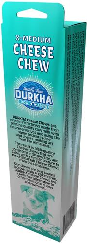 4 Oz Durkha Cheese Chew Box - X-Medium