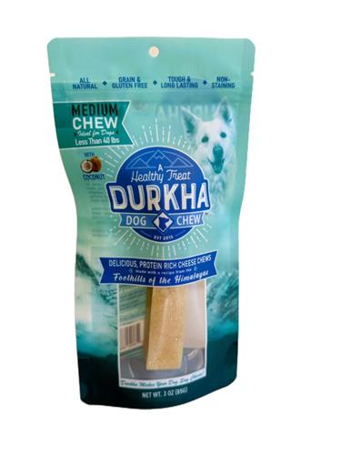 Durkha Cheese Chew - Coconut - 1 Pack