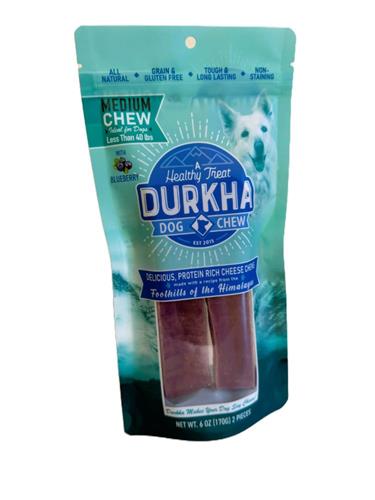 Durkha Cheese Chew - Blueberry - 2 Pack
