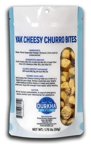 Yak Cheesy Churro Bites