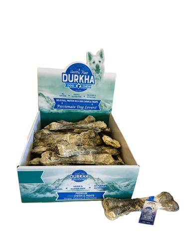 Yak Cheesy Cod Bone 7" - with Durkha Cheese - PDQ