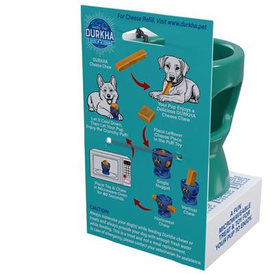 Yak Puff& Fetch - Teal - Toy