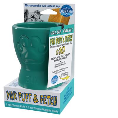 Yak Puff& Fetch - Teal - Toy