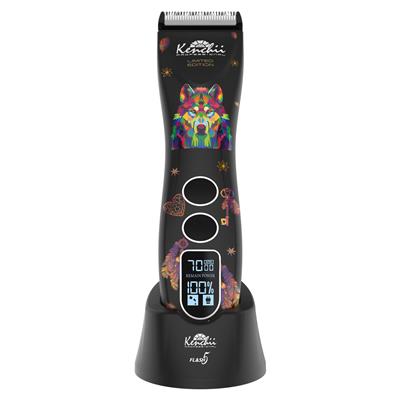 Pre-Order Flash5 Wolf Matte Black 5-in-1 Cordless Clipper by Kenchii