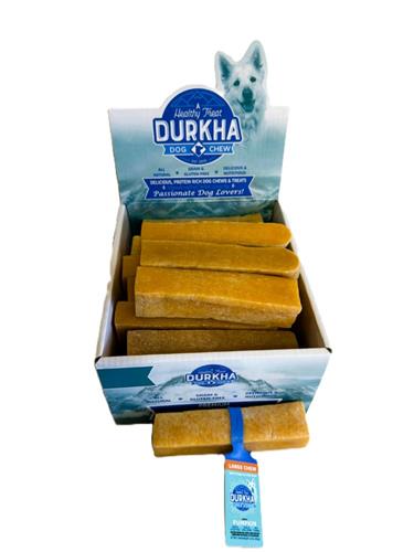 3 Oz Durkha Dog Chew PDQ - Pumpkin