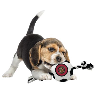 Atlanta United Soccer Ball Rope Toy