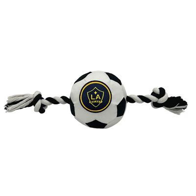 LA Galaxy Soccer Ball Rope Toy