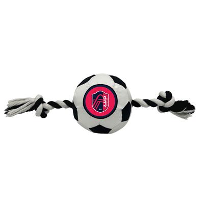 St. Louis FC Soccer Ball Rope Toy