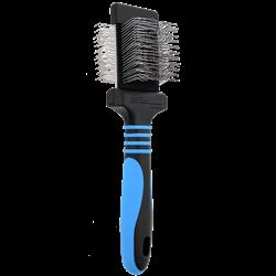 Mini Doodle Firm Blue Slicker Brush by Dog Fashion Spa