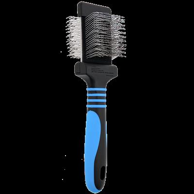 Mini Doodle Firm Blue Slicker Brush by Dog Fashion Spa