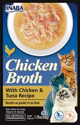 Inaba Cat Broth Chicken Tuna 1.76oz. (6 Count)
