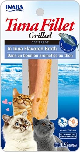 Inaba Cat Grill Fil Tuna /Tuna Broth 0.5Oz/6Ct.