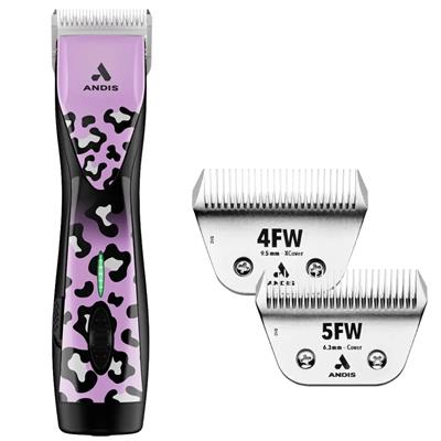 Pulse ZR II Wild Clipper with Free 4FW and 5FW Blades by Andis