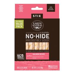 EARTH ANIMAL DOG NO-HIDE STIX SALMON VALUE 20 PACK