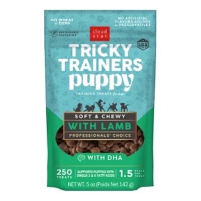 Cloud Star Dog Tricky Trainer Chewy Puppy Lamb 5Oz