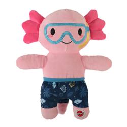 Spot Axolotl In Swimwear Dog Toy 1ea/10 in