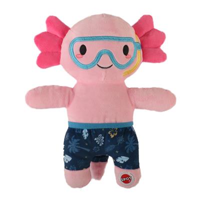 Spot Axolotl In Swimwear Dog Toy 1ea/10 in