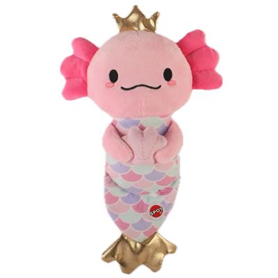 Spot Axolotl Mermaid Dog Toy 1ea/10 in