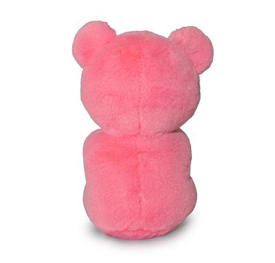 ThoozyPet Gummy Bear Plush Dog Toy Pink 6"