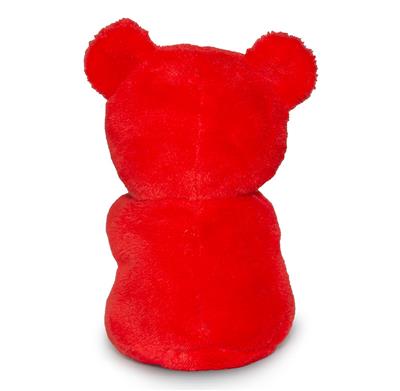 ThoozyPet Gummy Bear Plush Dog Toy Red 6"