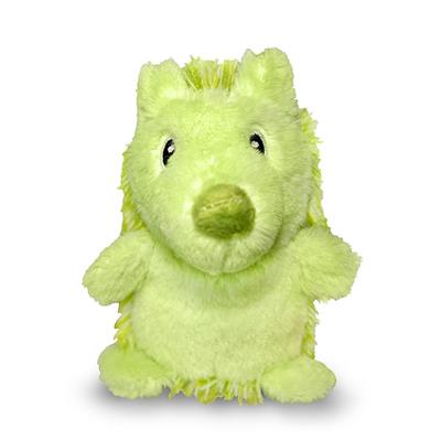 ThoozyPet Hedgehog Plush Dog Toy Green 5"