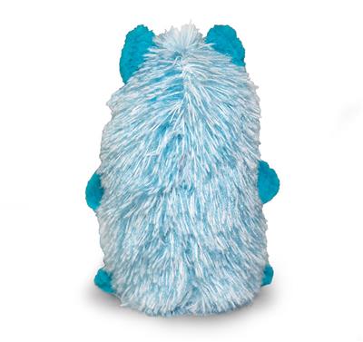 ThoozyPet Hedgehog Plush Dog Toy Blue 5"