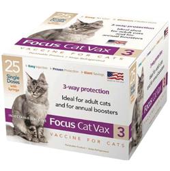 Focus Cat Vax 3 Vaccine with Syringe 1 Dose