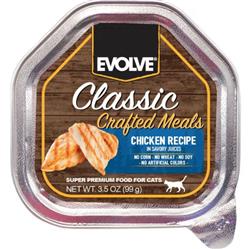 Evolve Classic Wet Cup Cat Food Chicken 3.5oz. (Case of 15)