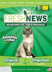 Fresh News Paper Cat Litter 4 Lb (Case of 6)