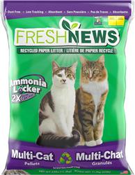 Fresh News Multi-Cat Paper Litter 25 Lb