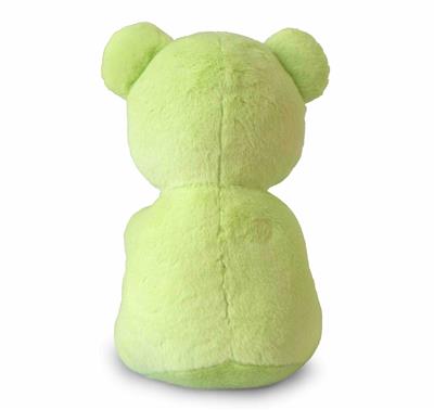 ThoozyPet Gummy Bear Plush Dog Toy Green 10"