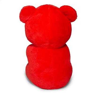 ThoozyPet Gummy Bear Plush Dog Toy Red 10"
