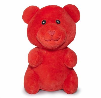 ThoozyPet Gummy Bear Plush Dog Toy Red 10"