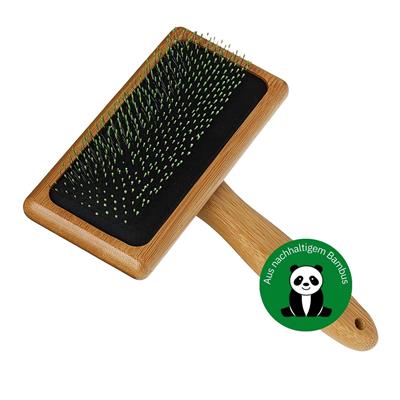Bamboo Groom Slicker Brush Large