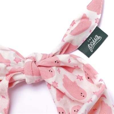 Pink A Boo Dog Bandana