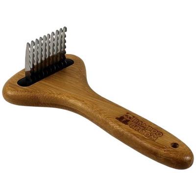 Bamboo Groom Dematting Rake Small