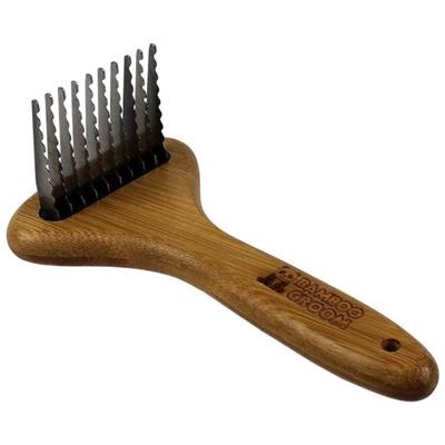 Bamboo Groom Dematting Rake Large
