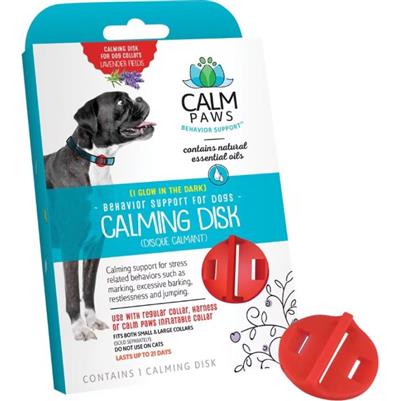 Calm Paws Calming Disk Medallion Dog One Size