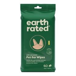 Earth Rated Dog Ear Wipes 60 Count