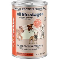 CANIDAE All Life Stages Multi-Protein Canned Dog Food Chicken, Lamb & Fish 13oz.  (Case of 12)
