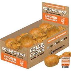 Collachews Collagen Drumstick PDQ Display Chicken 24 Count
