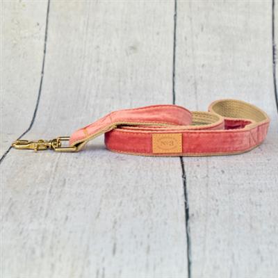 Pretty Pink Velvet Collar, Lead & Harness
