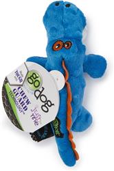 Godog Just For Me Gator Dog Toy Blue Mini