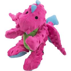 Godog Dragons Dog Toy Pink Large
