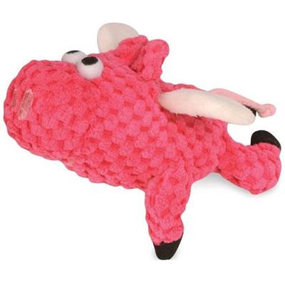 Godog Just For Me Flying Pig Dog Toy Pink Mini
