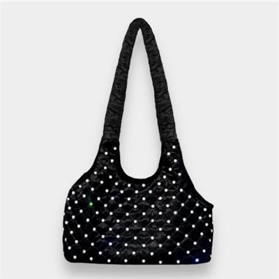 Glamour Baby Dog Carrier: Caviar