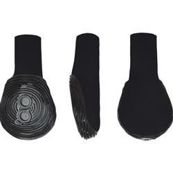 Goo-Eez Monochromez Dog Boots Black Large 2Pk