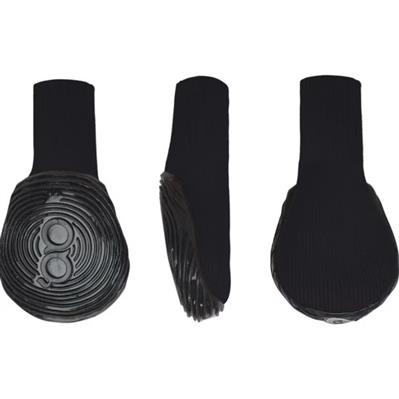 Goo-Eez Monochromez Dog Boots Black Small 2Pk