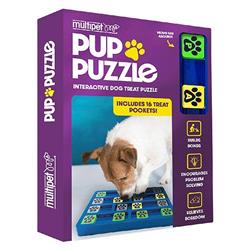 MULTIPET Pup Puzzle Word Treat Toy 7.5"